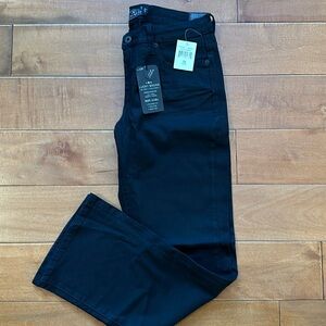 NWT-Lucky Brand Easy Rider Black Mid-Rise Bootcut Jeans Size 8/29 Ankle